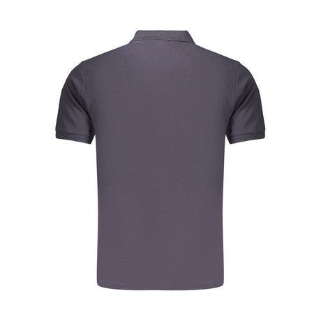 Rifle Blue Cotton Men's Polo