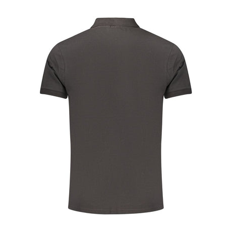 Rifle Black Cotton Men's Polo Shirt