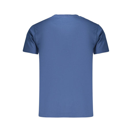 Rifle Blue Cotton Men's T-Shirt
