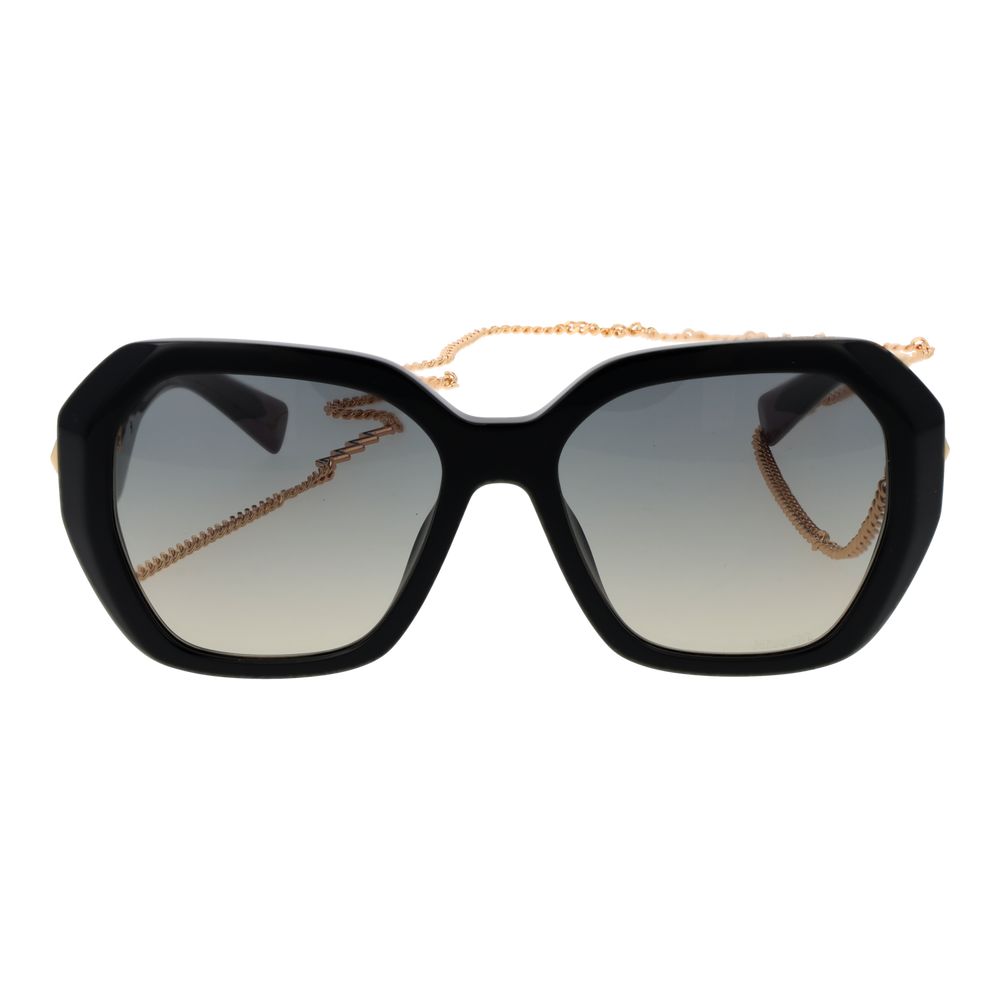 Missoni Black Acetate Sunglasses