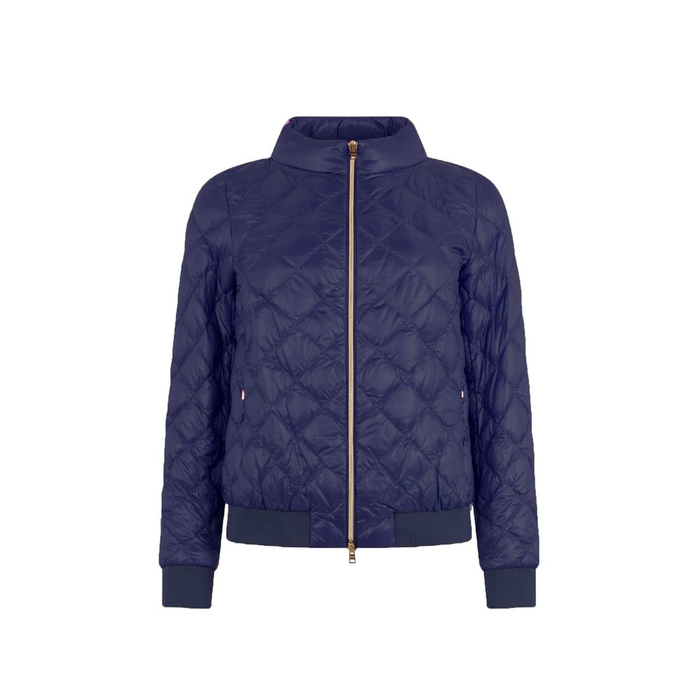 Herno Blue Polyamide Jackets And Coat