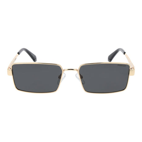 Polaroid Gold Metal Sunglasses