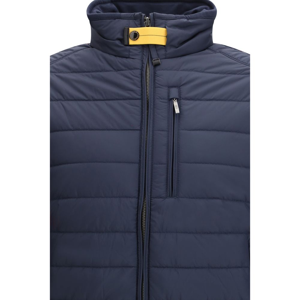 Parajumpers Blue Polyester Shell Jacket