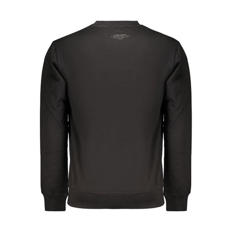 Coveri Moving Black Cotton Men's Sweatshirt