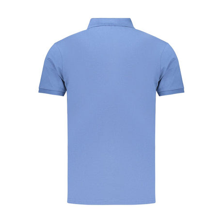 Coveri Moving Blue Cotton Men's Polo Shirt
