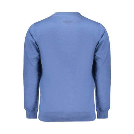 Coveri Moving Blue Cotton Men's Sweatshirt