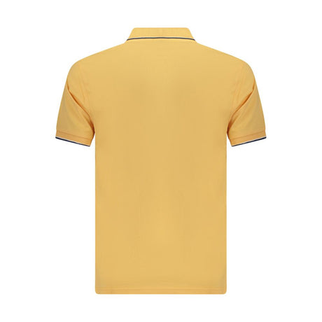 Coveri Moving Orange Cotton Men's Polo Shirt