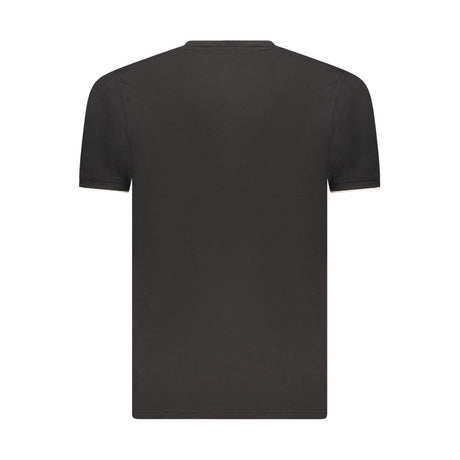 Coveri Moving Black Cotton Men's T-Shirt