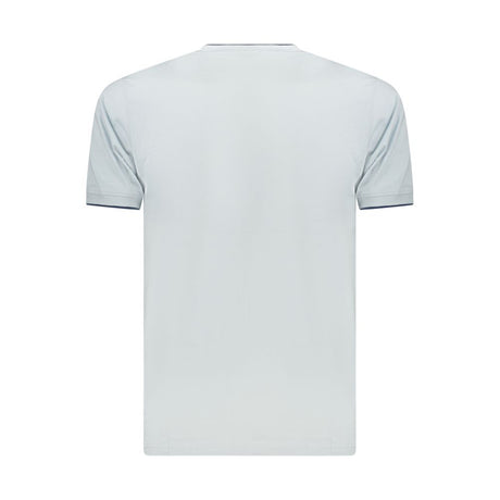 Coveri Moving Azzurro Cotton Mens TShirt