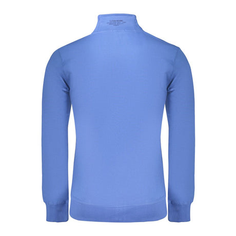 Coveri Moving Blue Cotton Men's Sweatshirt