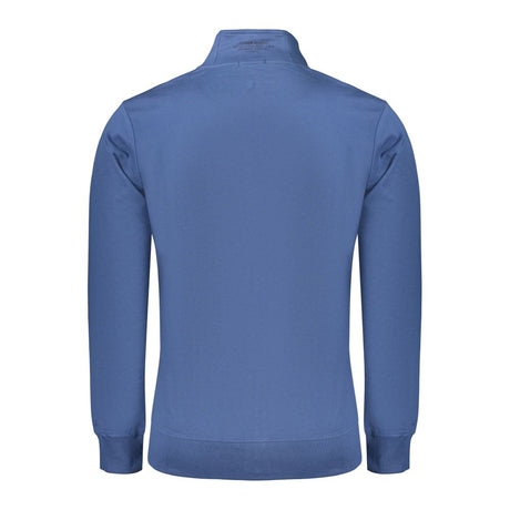 Coveri Moving Blue Cotton Men's Sweatshirt