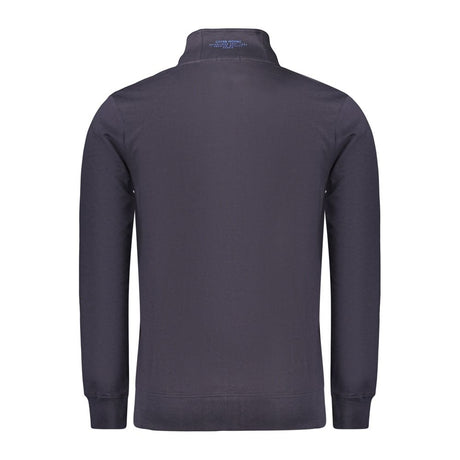 Coveri Moving Blue Cotton Men's Sweatshirt