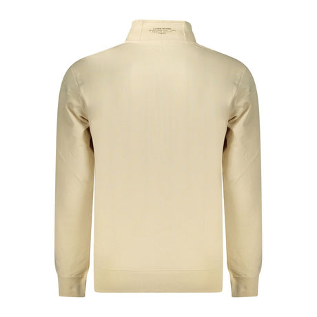 Coveri Moving Beige Cotton Men's Sweatshirt