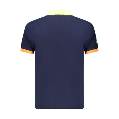Norway 1963 Blue Cotton Men's Polo Shirt