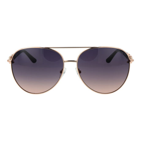 Guess Rose Gold Metal Sunglasses