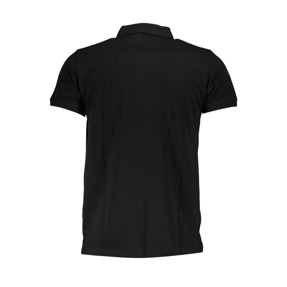 Cavalli Class Black Cotton Men's Polo