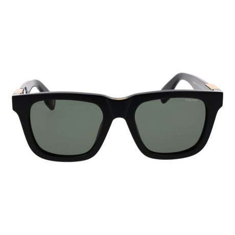 Police Black Cellulose Acetate Sunglasses