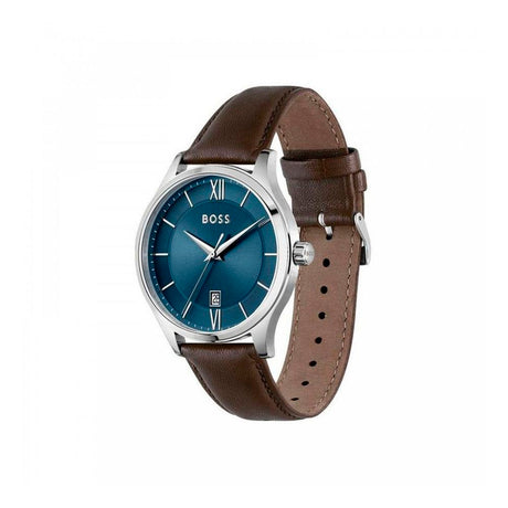 Hugo Boss Brown Leather Dress Watch
