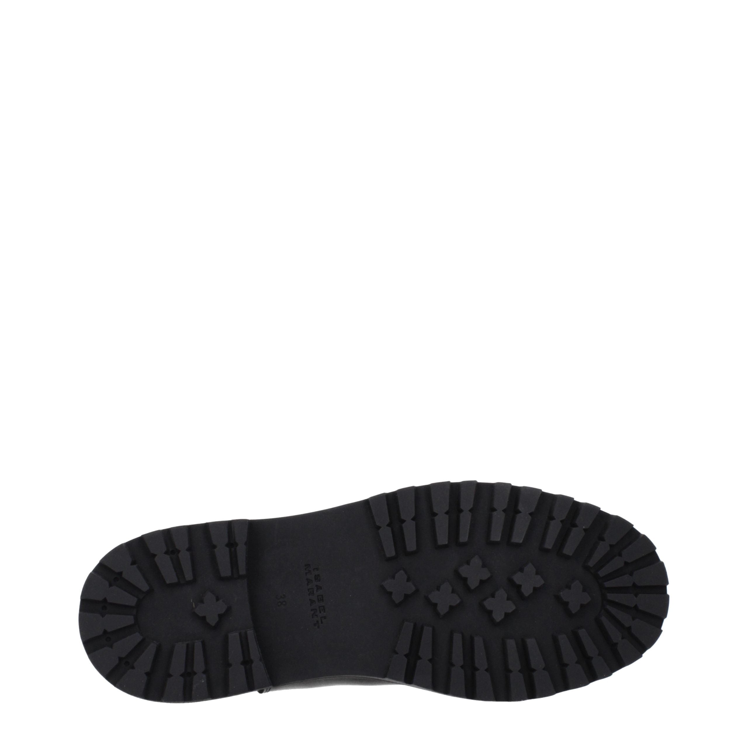 Isabel Marant Black Leather Ankle Boots