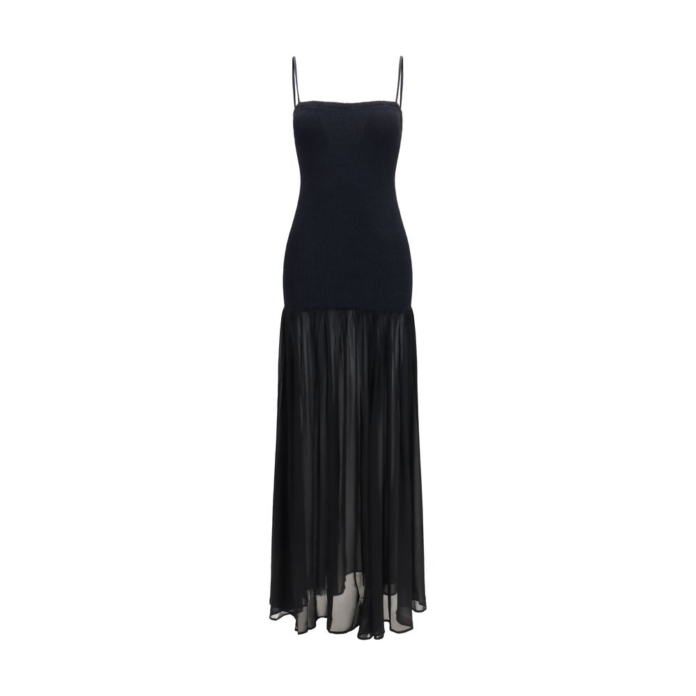 Hunza G Black Polyamide Casual Dress