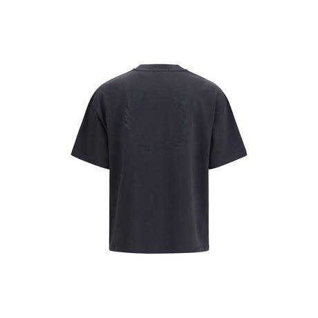 Fred Perry Black Cotton T-Shirt