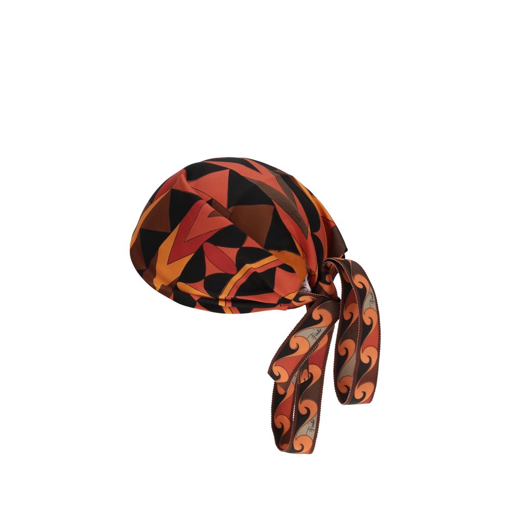 Emilio Pucci Multicolor Silk Hairband