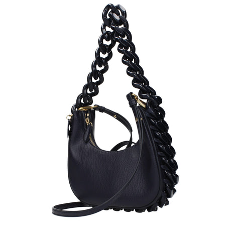 Stella McCartney Blue Leather Shoulder Bag