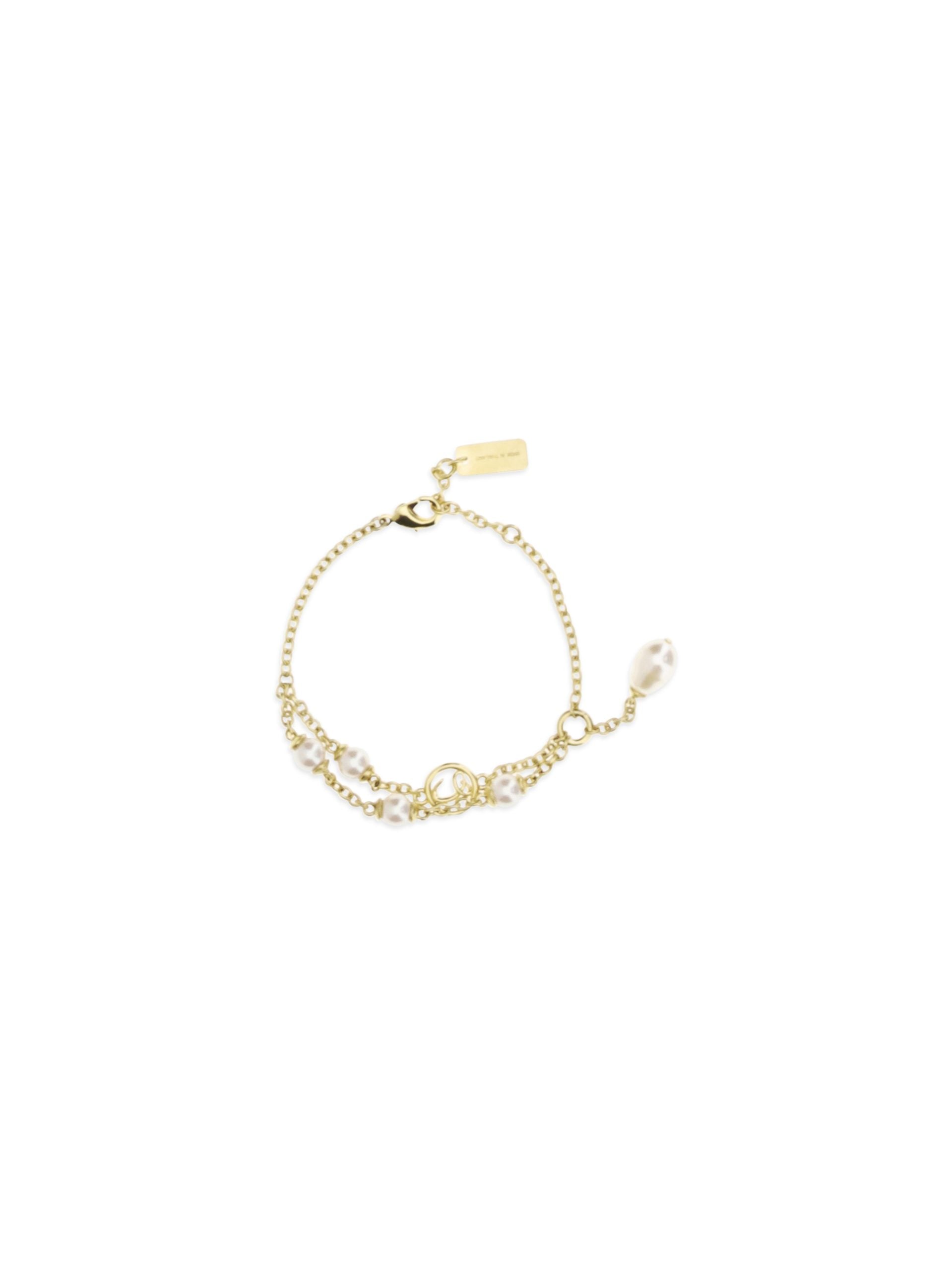 Chloé Gold Metal Bracelet