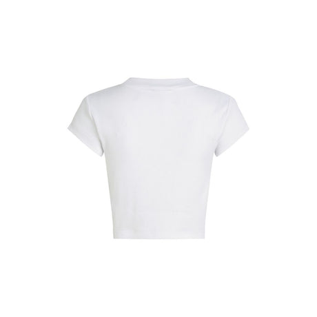 Calvin Klein Jeans White Cotton T-Shirt