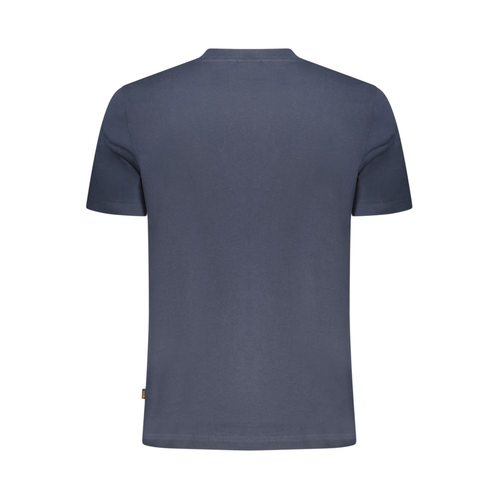Hugo Boss Blue Cotton Men's T-Shirt