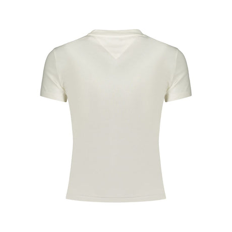 Tommy Hilfiger Bianco Cotton Women's T-Shirt