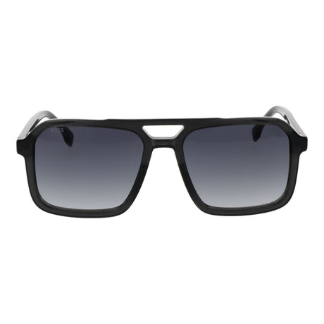 Hugo Boss Gray Acetate Sunglasses