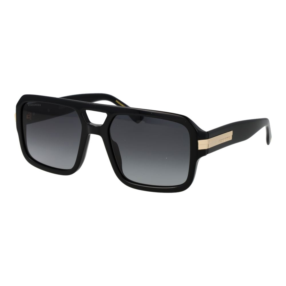 Dsquared² Black Acetate Sunglasses