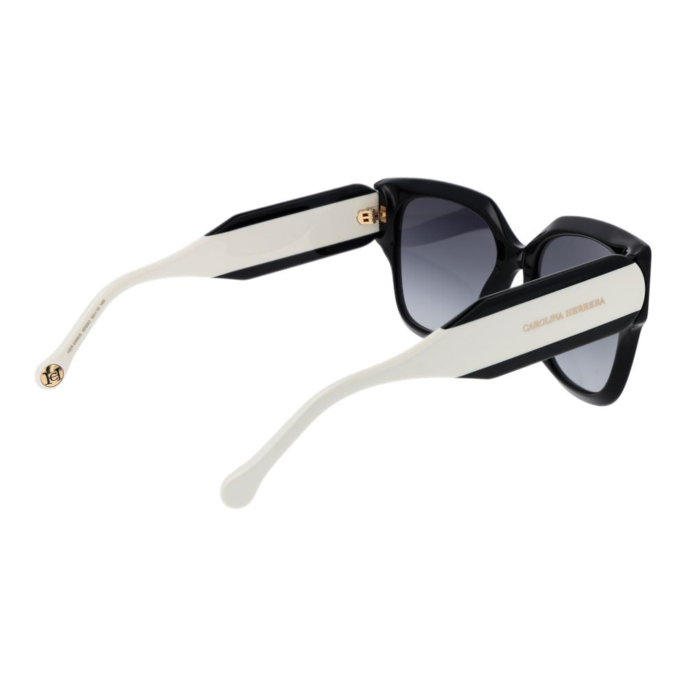 Carolina Herrera Black Acetate Sunglasses