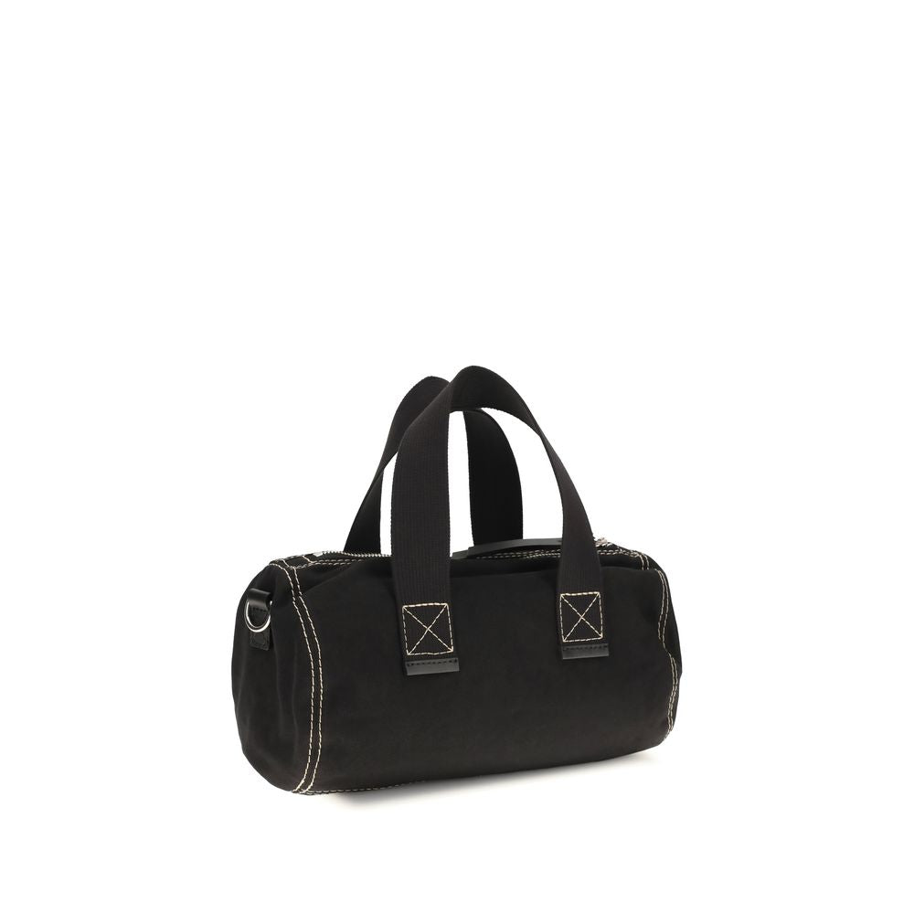 Vivienne Westwood Black Cotton Shoulder Bag