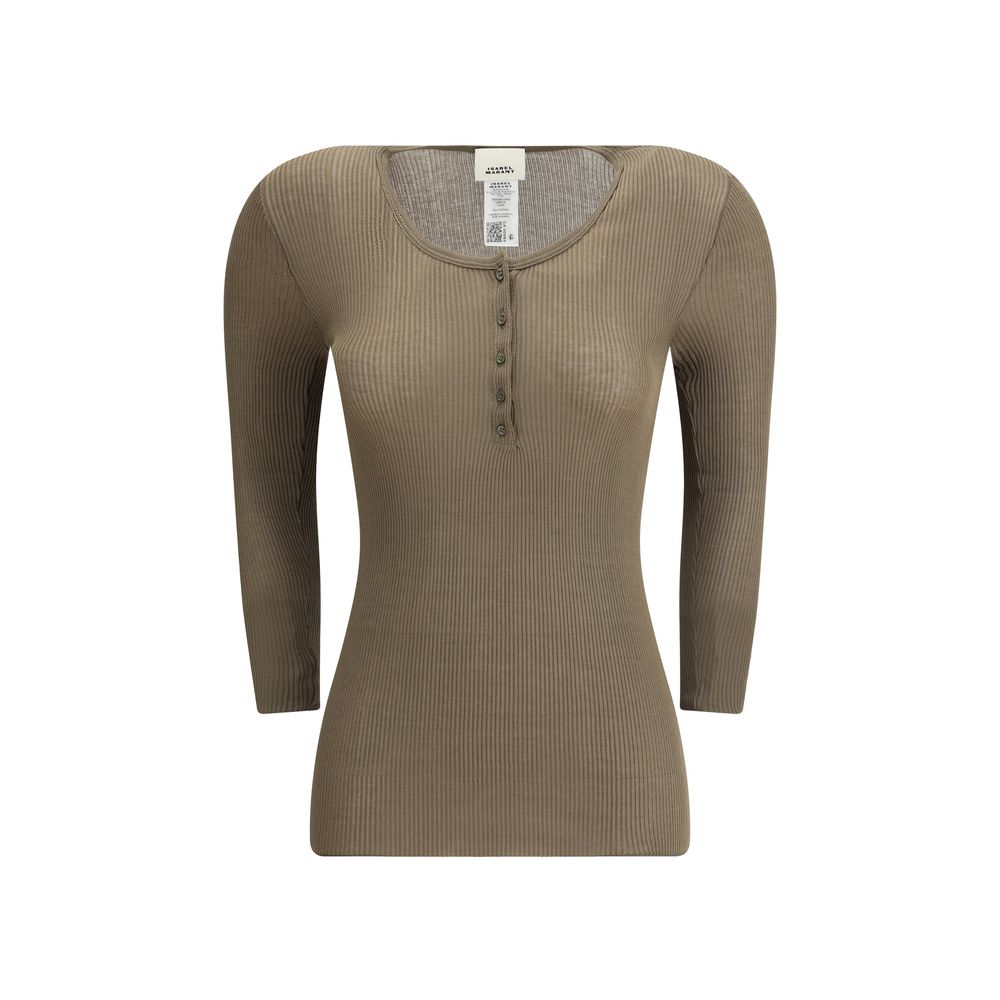 Isabel Marant Bicolor Cotton Shirt