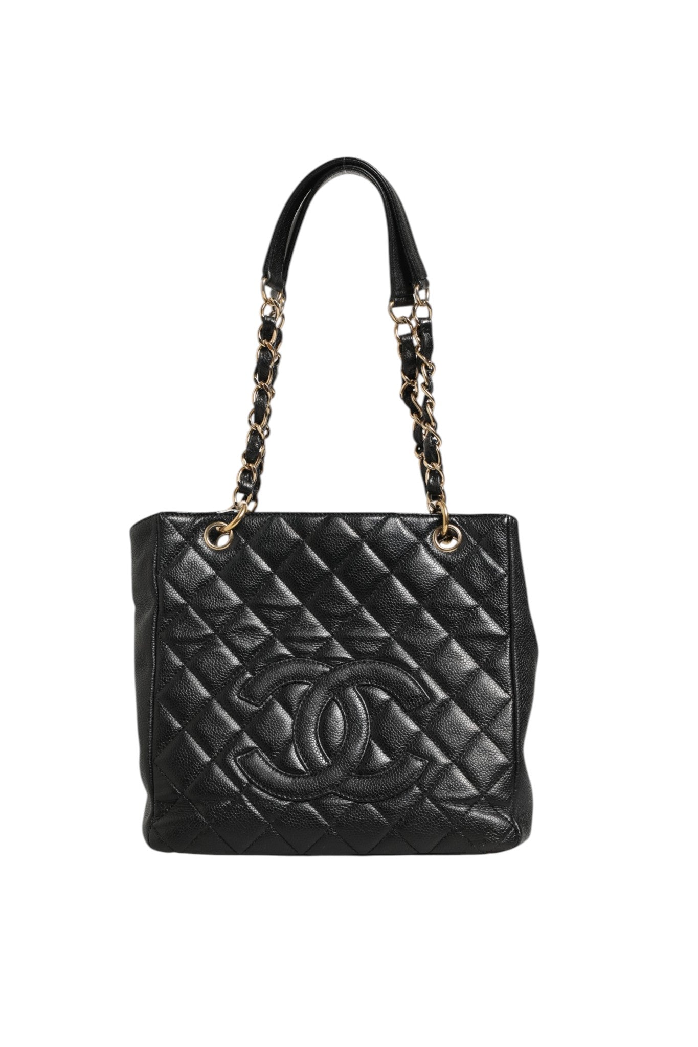 Chanel Caviar Petit Shopping Tote (PST) Black
