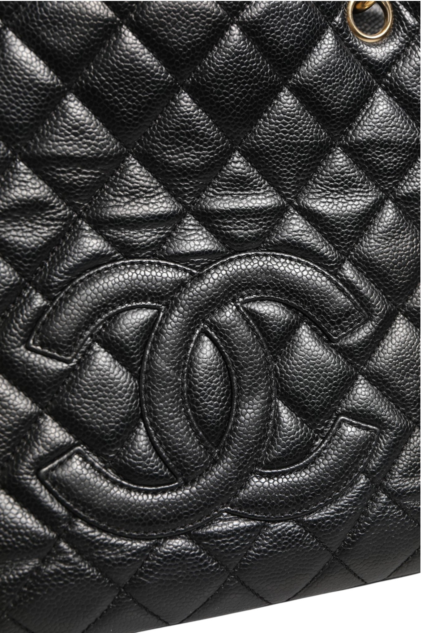Chanel Caviar Petit Shopping Tote (PST) Black
