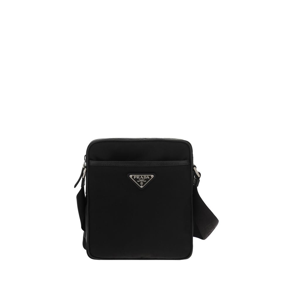 Prada Black Nylon Shoulder Bag