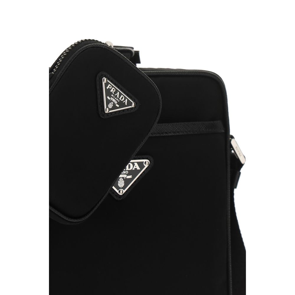 Prada Black Nylon Shoulder Bag