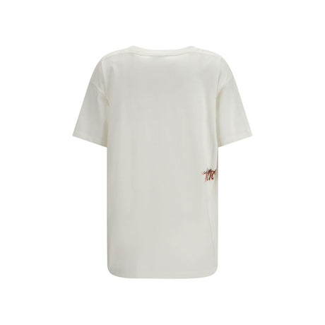 The Attico White Cotton T-Shirt