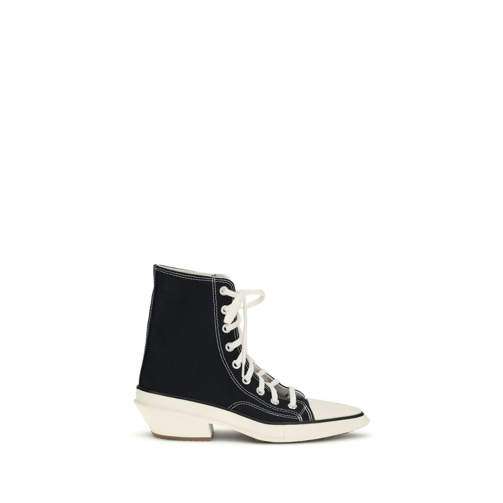 Converse Black Fabric Chunky Sneakers