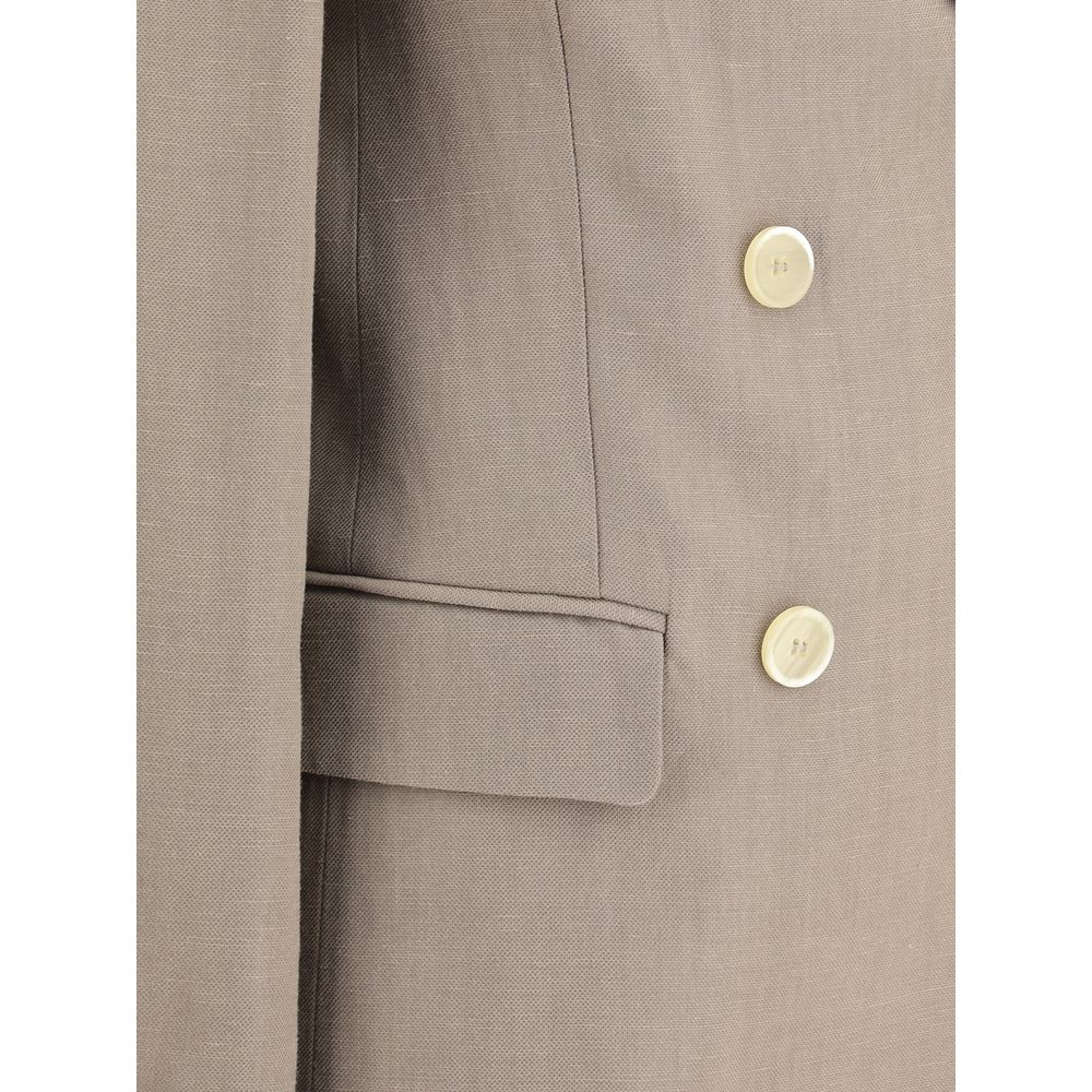 Brunello Cucinelli Beige Viscose Blazer