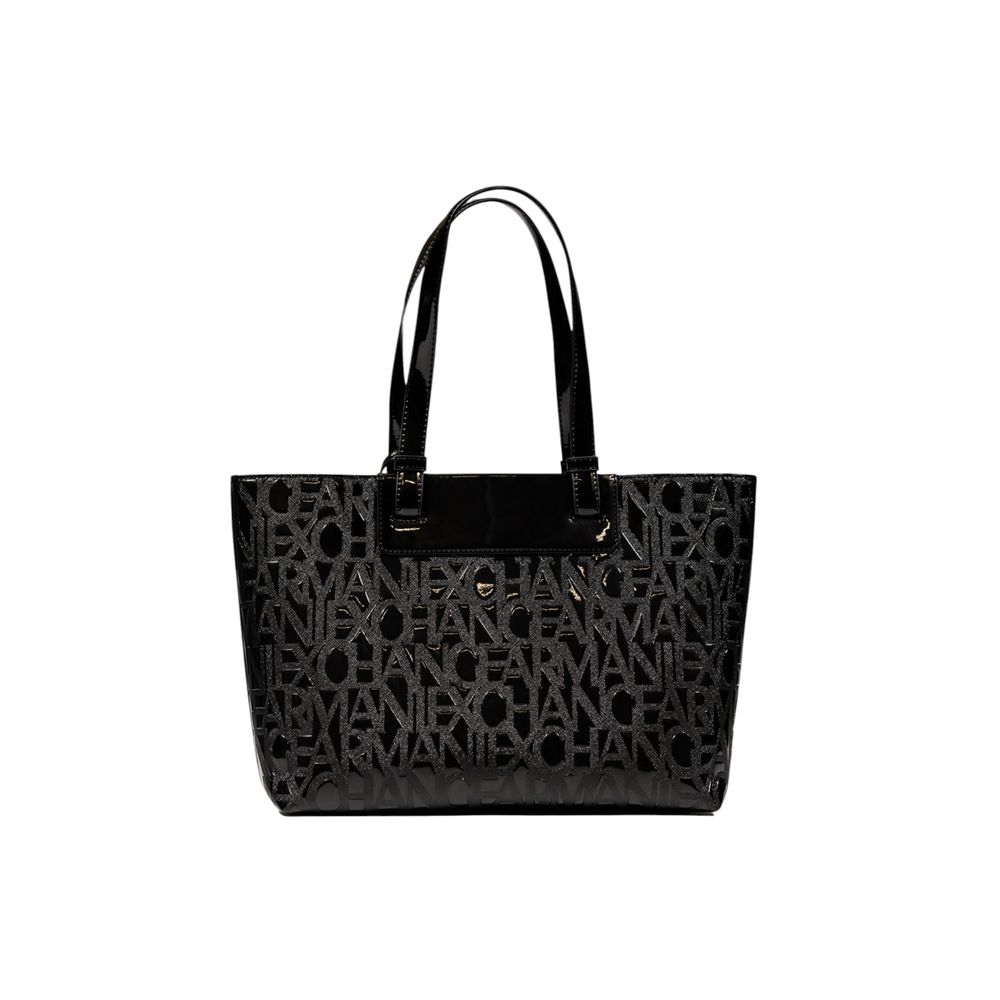 Armani Exchange Black Polyester Handbag