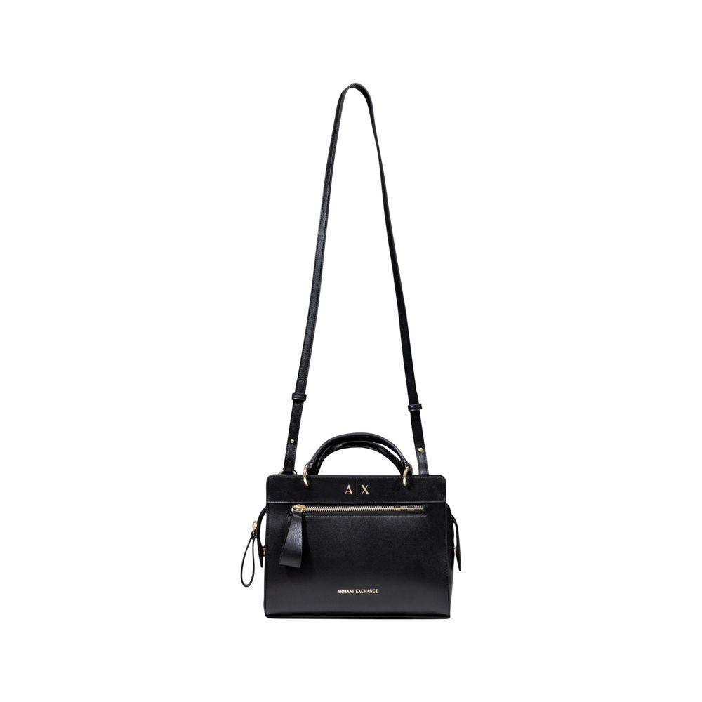 Armani Exchange Black Polyester Handbag