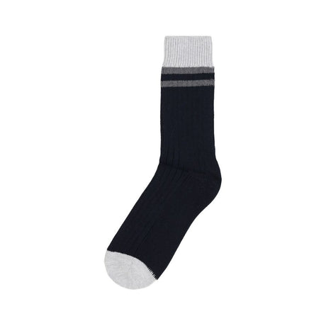 Brunello Cucinelli Black Cotton Socks