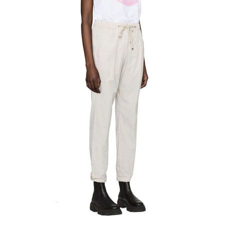 Herno Gray Elastane Casual Pants