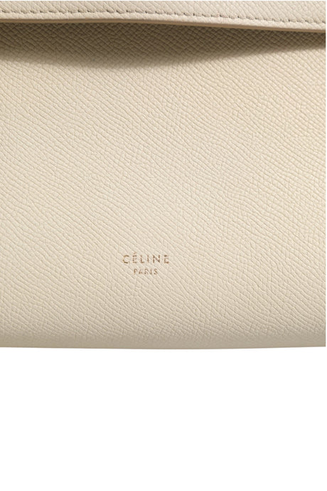Celine Nano Belt Bag Grained Calfskin Chalk