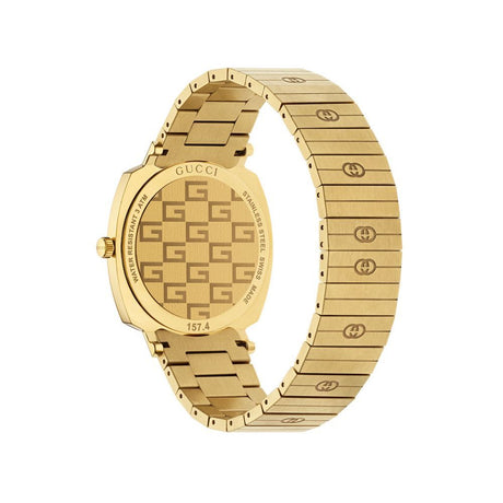 Gucci Gold Stainless Steel Dress Watch
