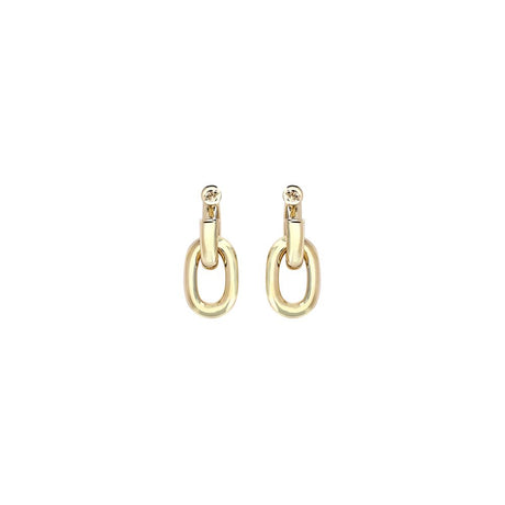 Rabanne Gold Resin Earrings